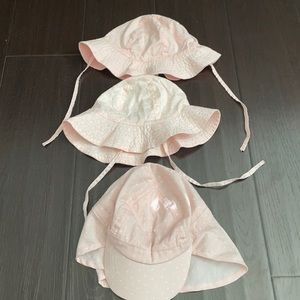 H&M Assorted girls sun hats